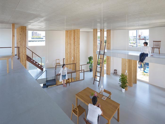 loft风格设计工作室局部与整体装修设计案例效果图